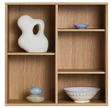 Mistral bokhylla med 3 hyllor