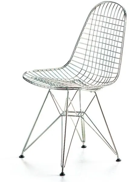 Vitra Wire DKR Matstol Krom
